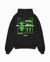 KIDS ACTION FIGURE HOODIE | Negro