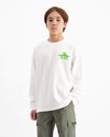 CAMISETA DE MANGA CORTA PARA NIÑOS DE LA FIGURA DE ACCIÓN | Blanca