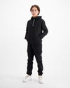 KIDS ANORAK CARGO SET | Negro