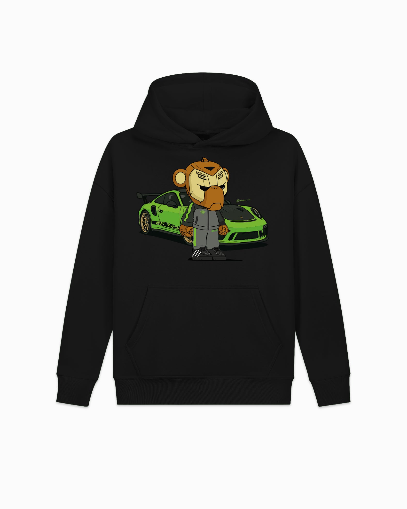 KIDS BB3 RS HOODIE | Negro