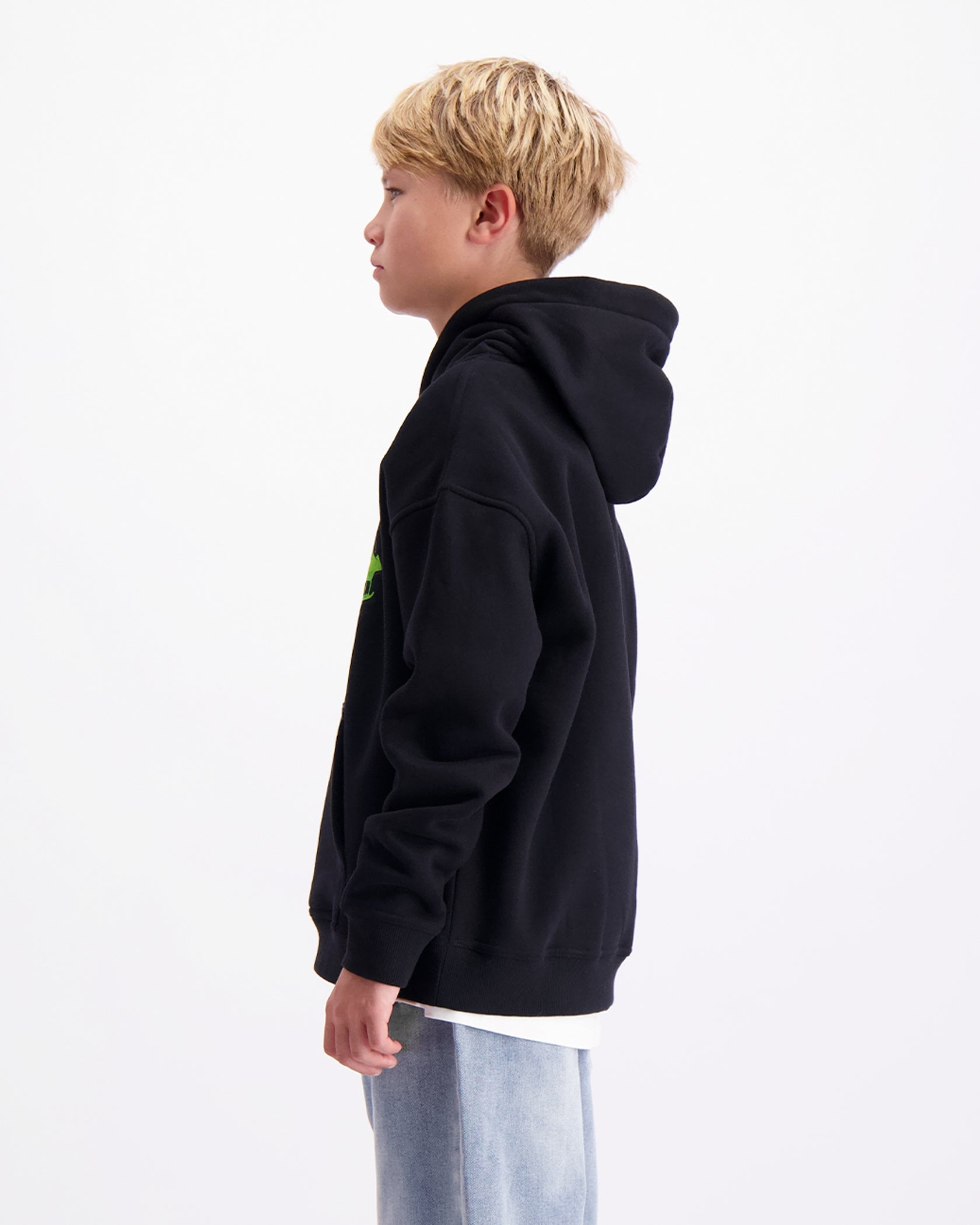 KIDS BB3 RS HOODIE | Negro