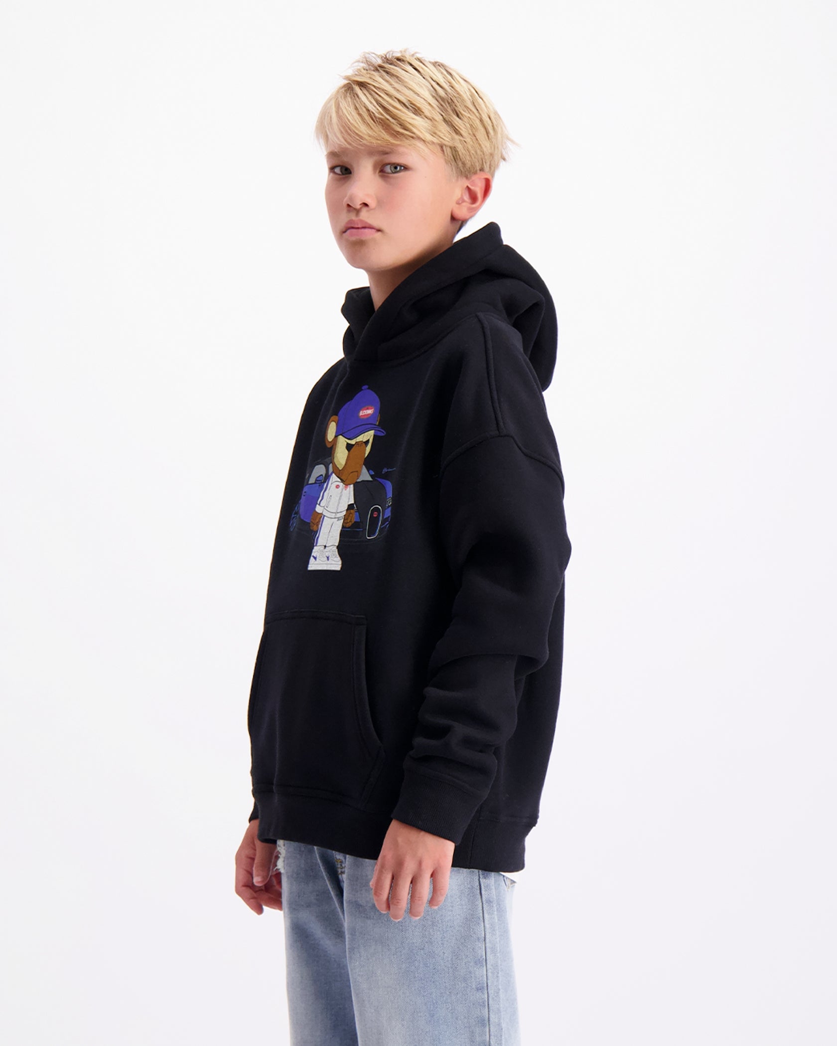 KIDS BBUGATTY HOODIE | Negro