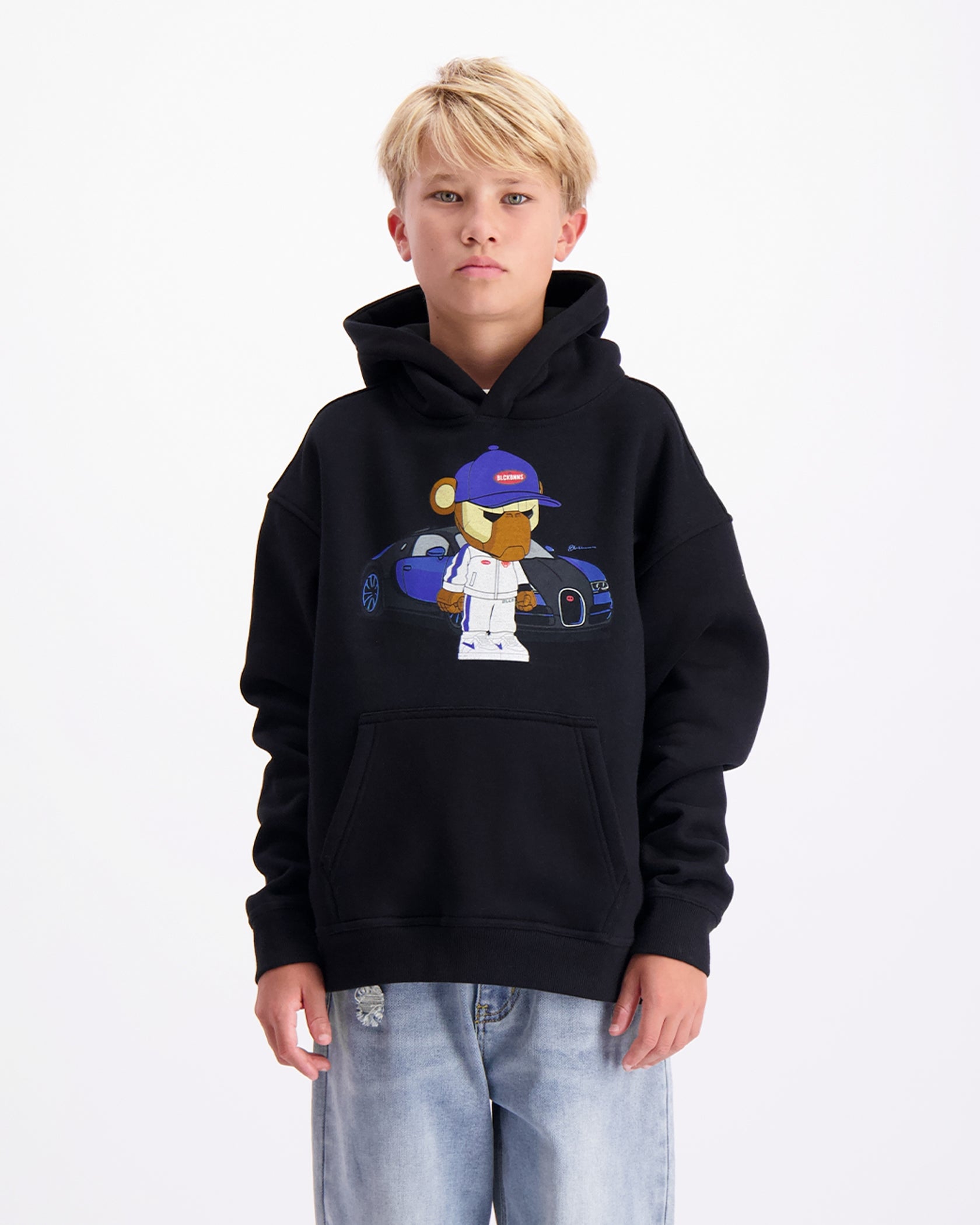 KIDS BBUGATTY HOODIE | Negro