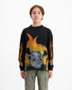 CAMISETA NIÑOS BLAZE LONGSLEEVE | Negro