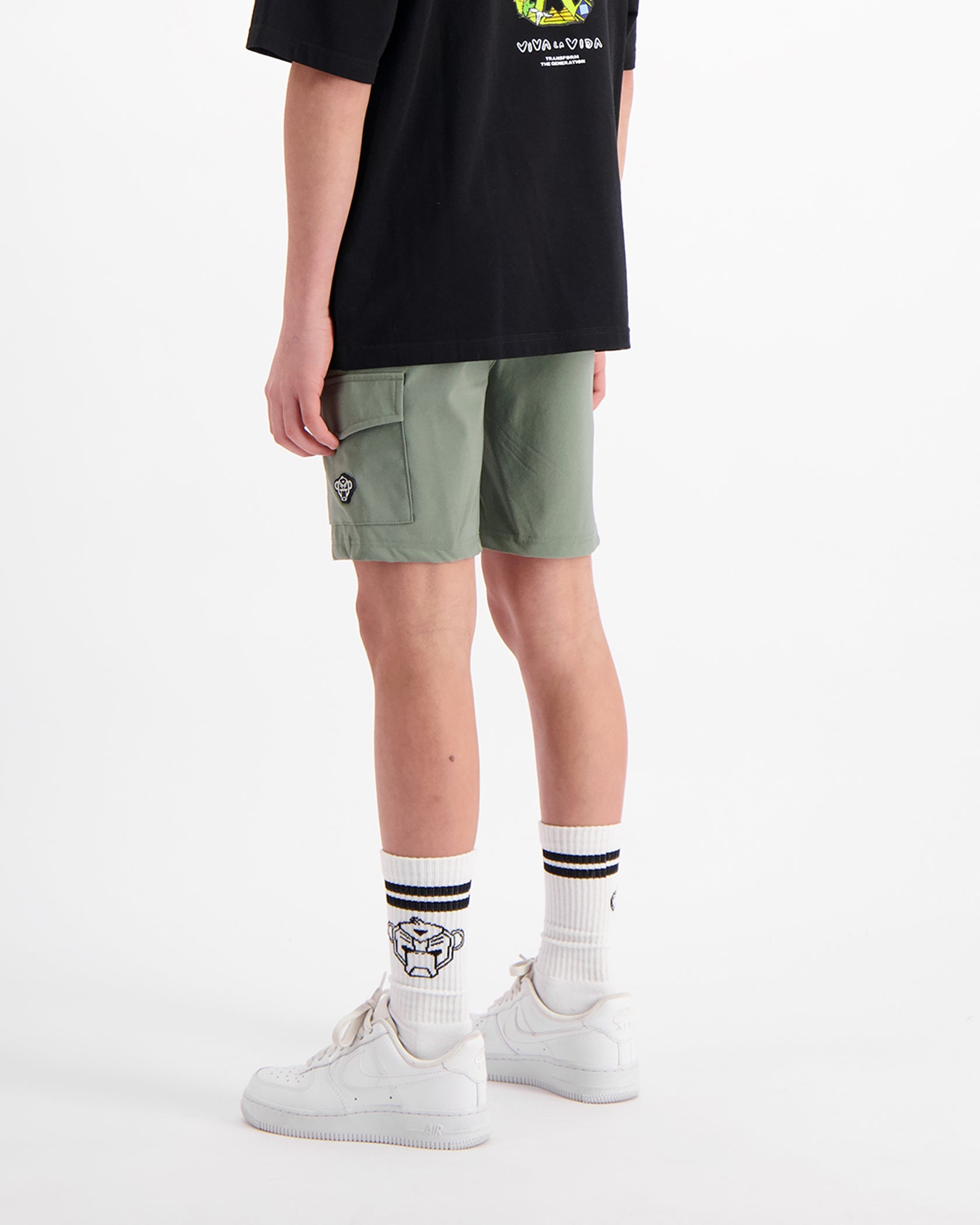 KIDS CARGO SHORTS | Verde