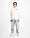 SUDADERA KIDS CRAYON | Blanca