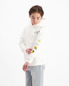 SUDADERA KIDS CRAYON | Blanca