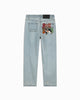 KIDS DRIBBLE STRAIGHT FIT DENIM | Azul claro