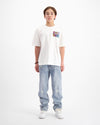 JUEGO DE CAMISETAS DRIBBLE PARA NIÑOS | Blanco