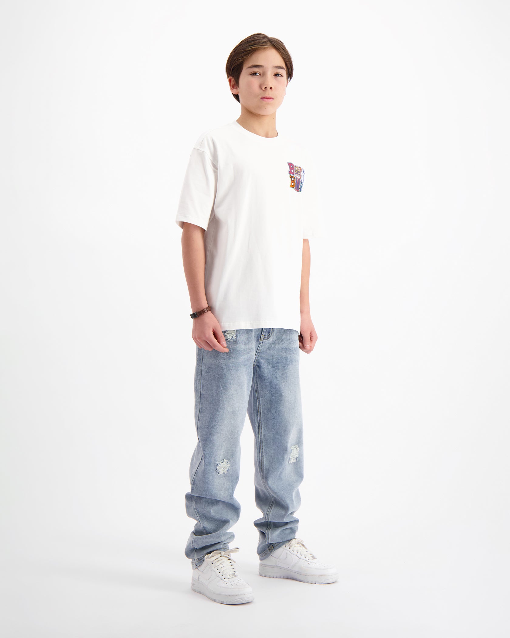 JUEGO DE CAMISETAS DRIBBLE PARA NIÑOS | Blanco