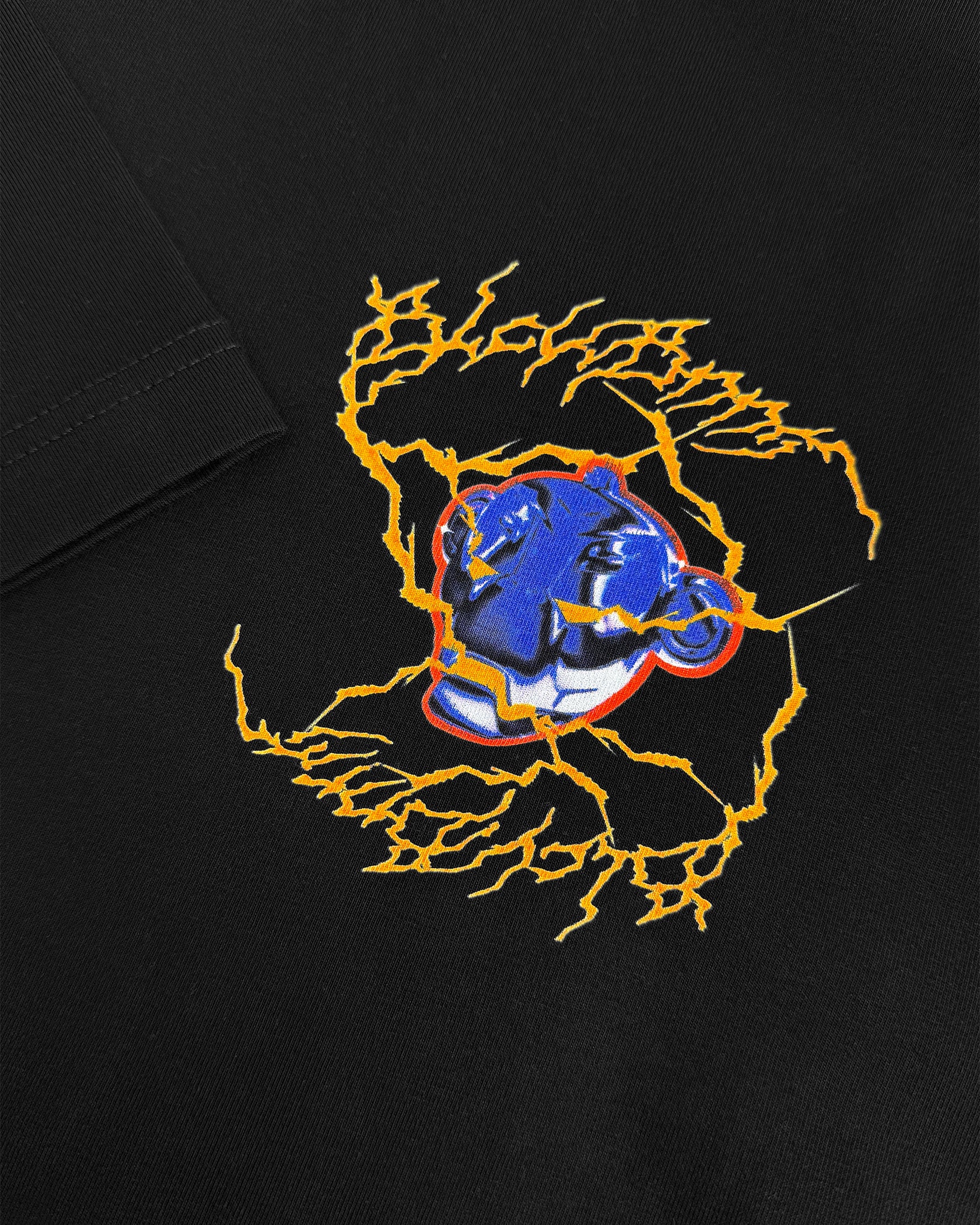 CAMISETA KIDS ELECTRO | Negra