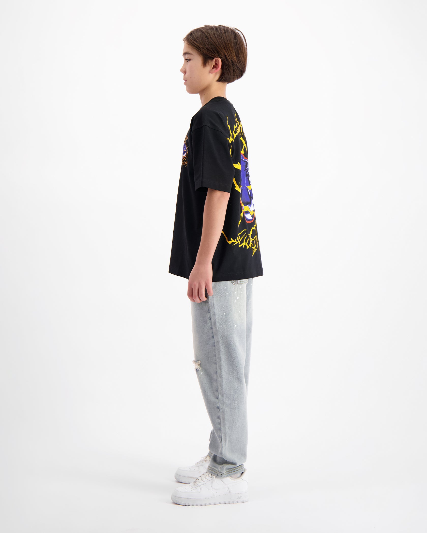 CONJUNTO CAMISETA ELECTRO | NEGRA