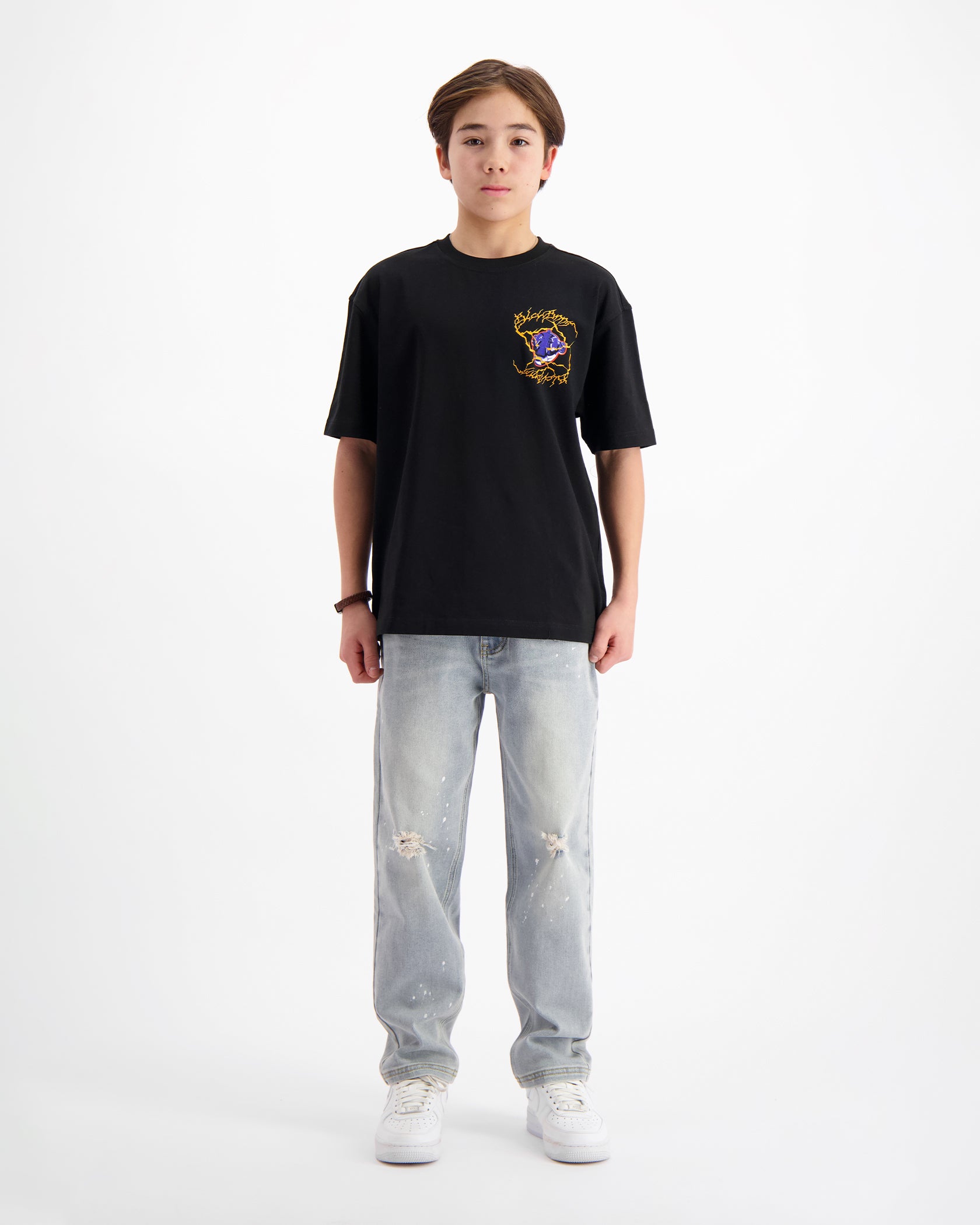 CONJUNTO CAMISETA ELECTRO | NEGRA