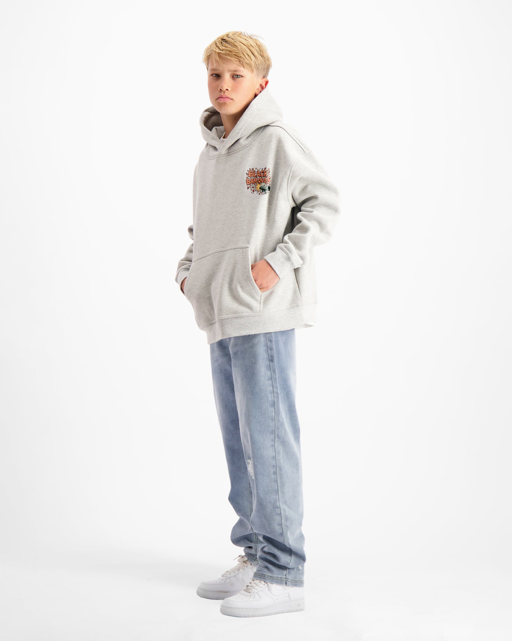 JUEGO DE SUDADERAS KIDS EXPLODE | MELANGE gris