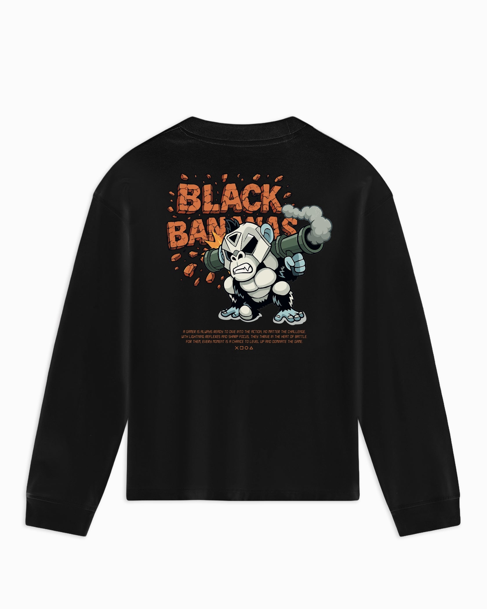 KIDS EXPLODE LONGSLEEVE | Negro