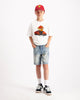 CAMISETA FEBBARI NIÑOS | Blanco hueso
