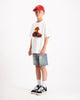 CAMISETA FEBBARI NIÑOS | Blanco hueso