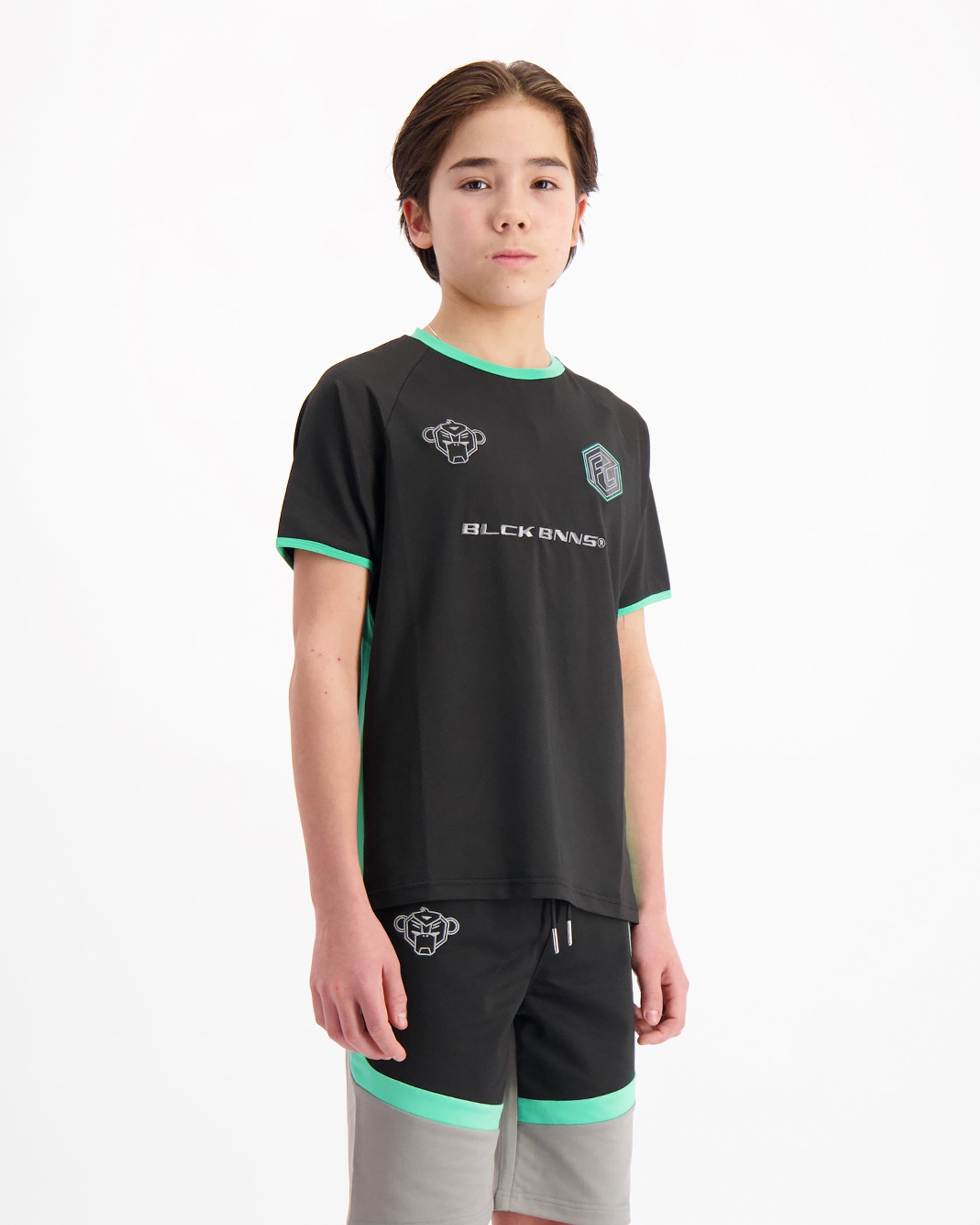 CAMISETA DE FOOTBALL PARA NIÑOS | Negra