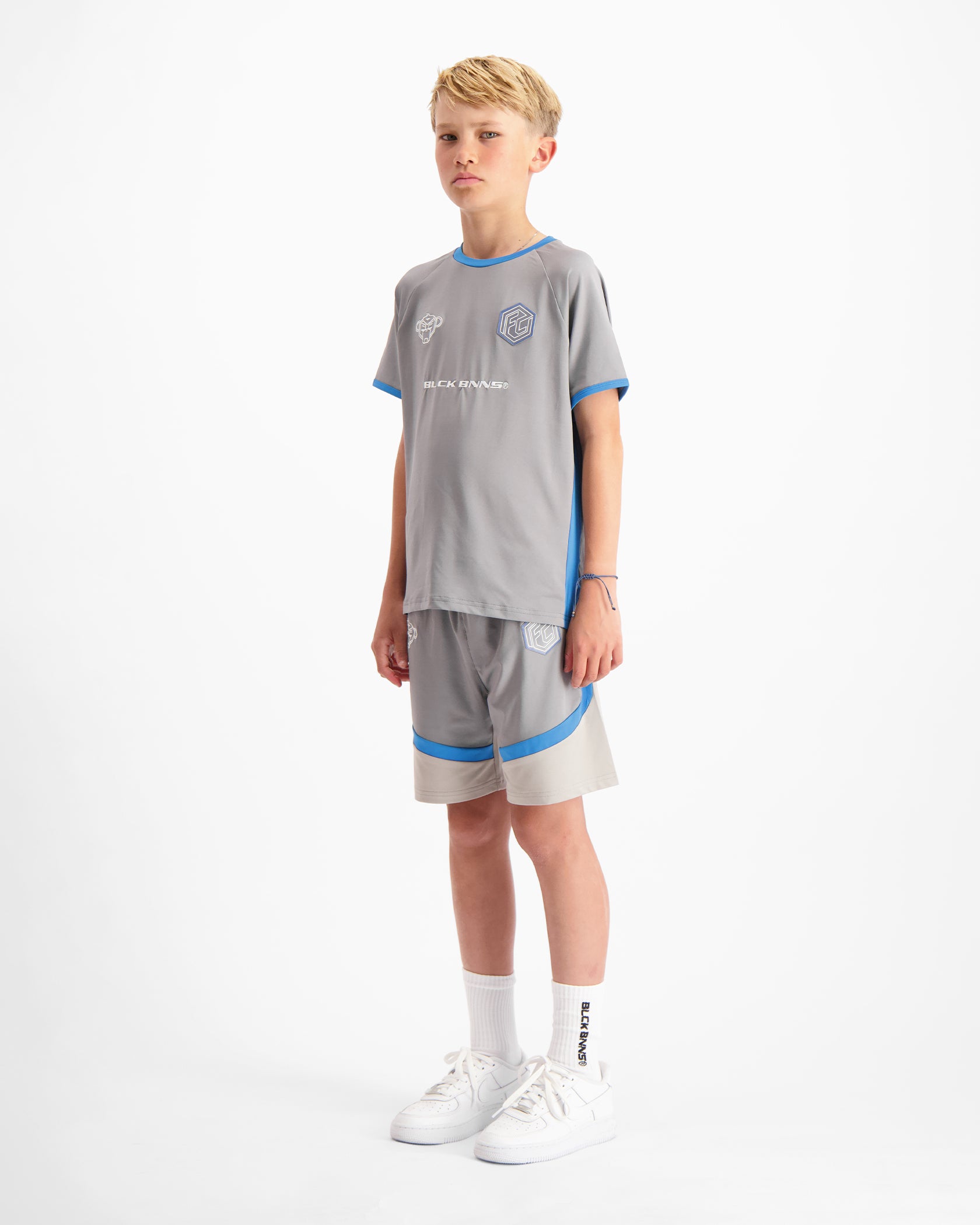 KIDS FOOTBALL TWINSET | gris