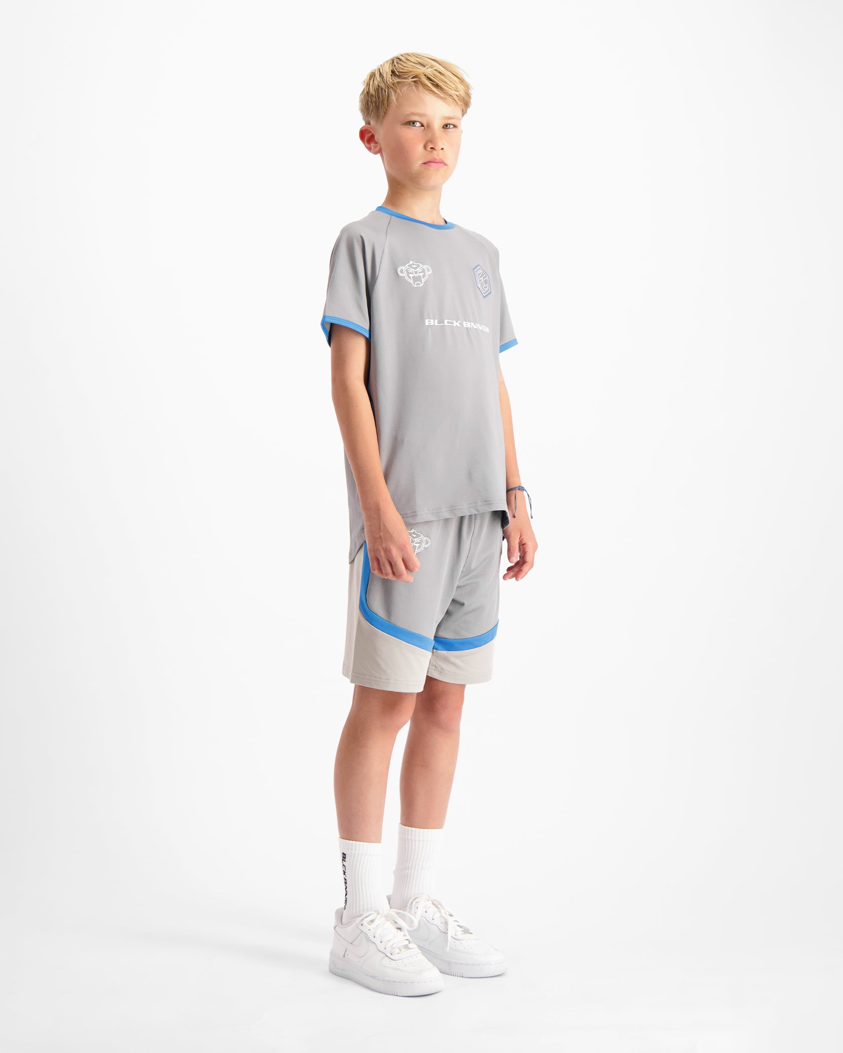 KIDS FOOTBALL TWINSET | gris