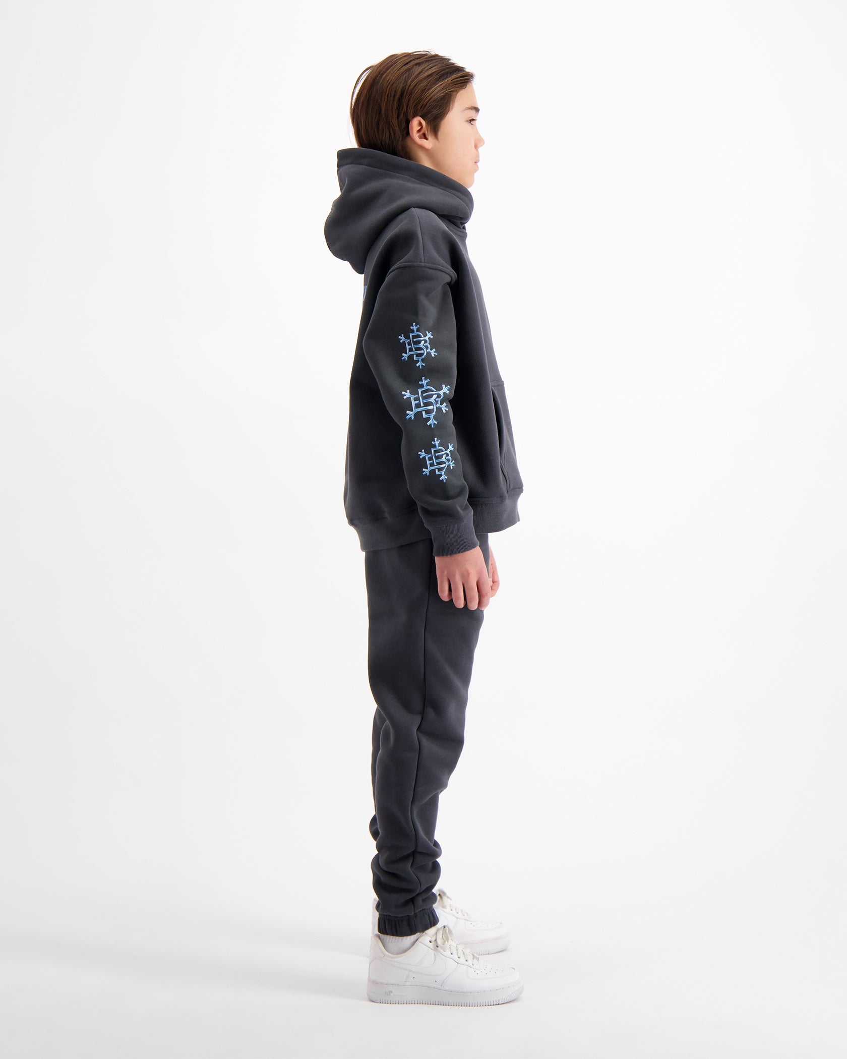 SUDADERA KIDS FREEZE | gris