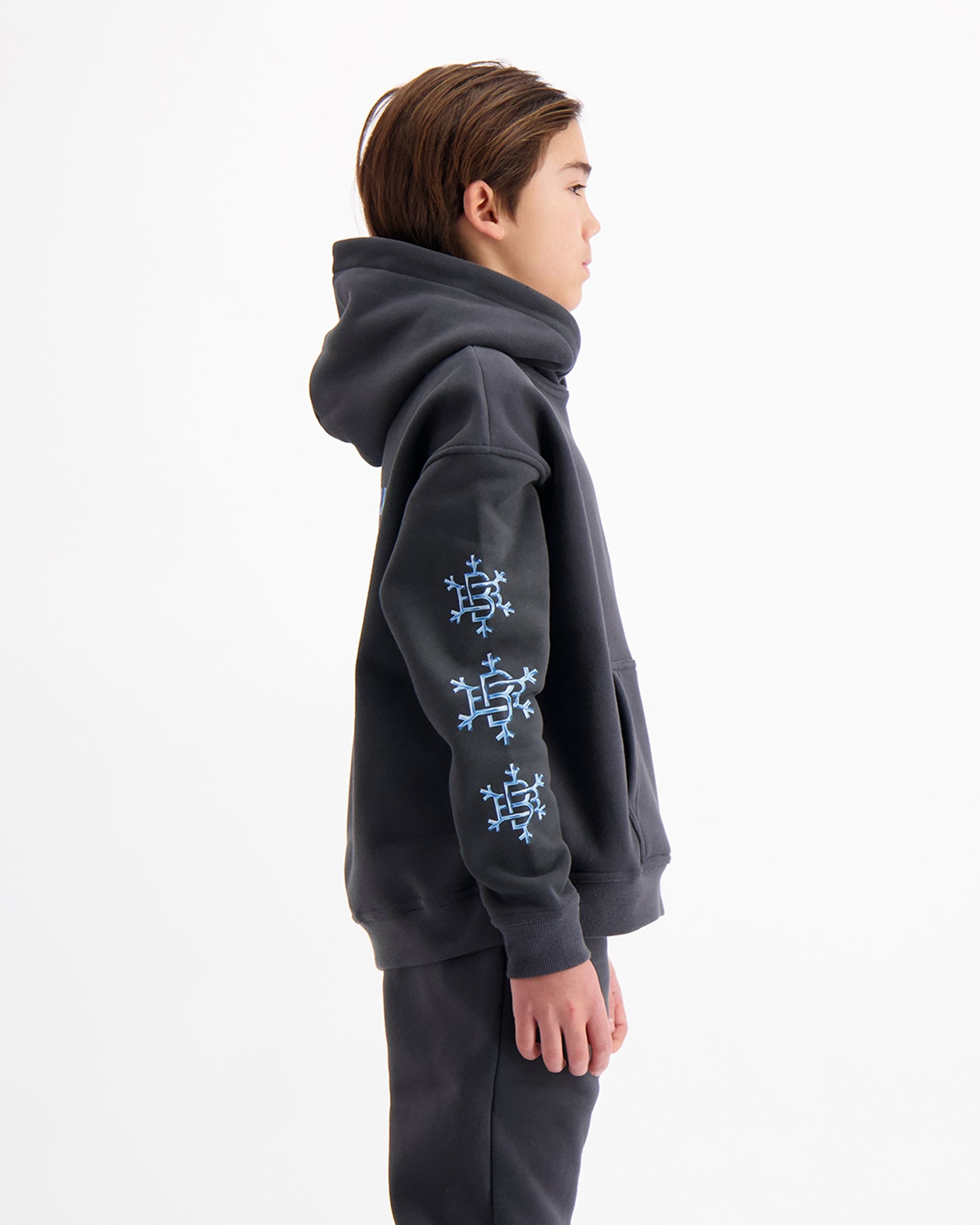 SUDADERA KIDS FREEZE | gris
