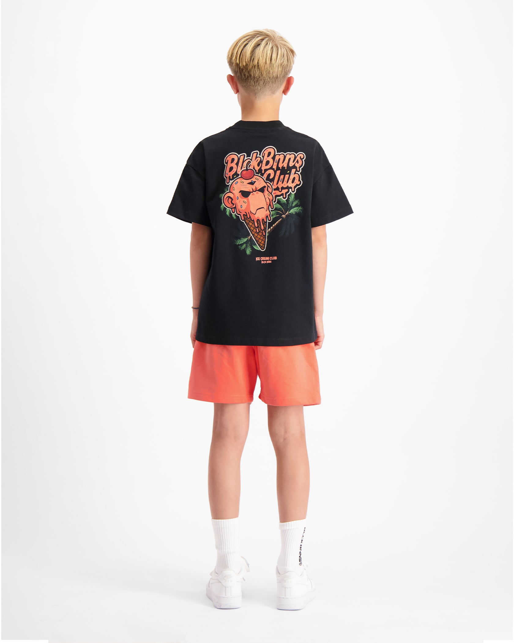 KIDS ICE CREAM TWINSET | Salmón