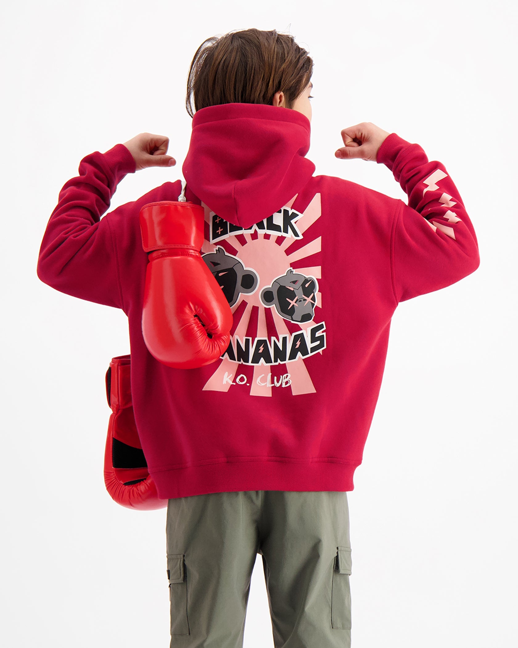 SUDADERA KIDS KO CLUB | Roja