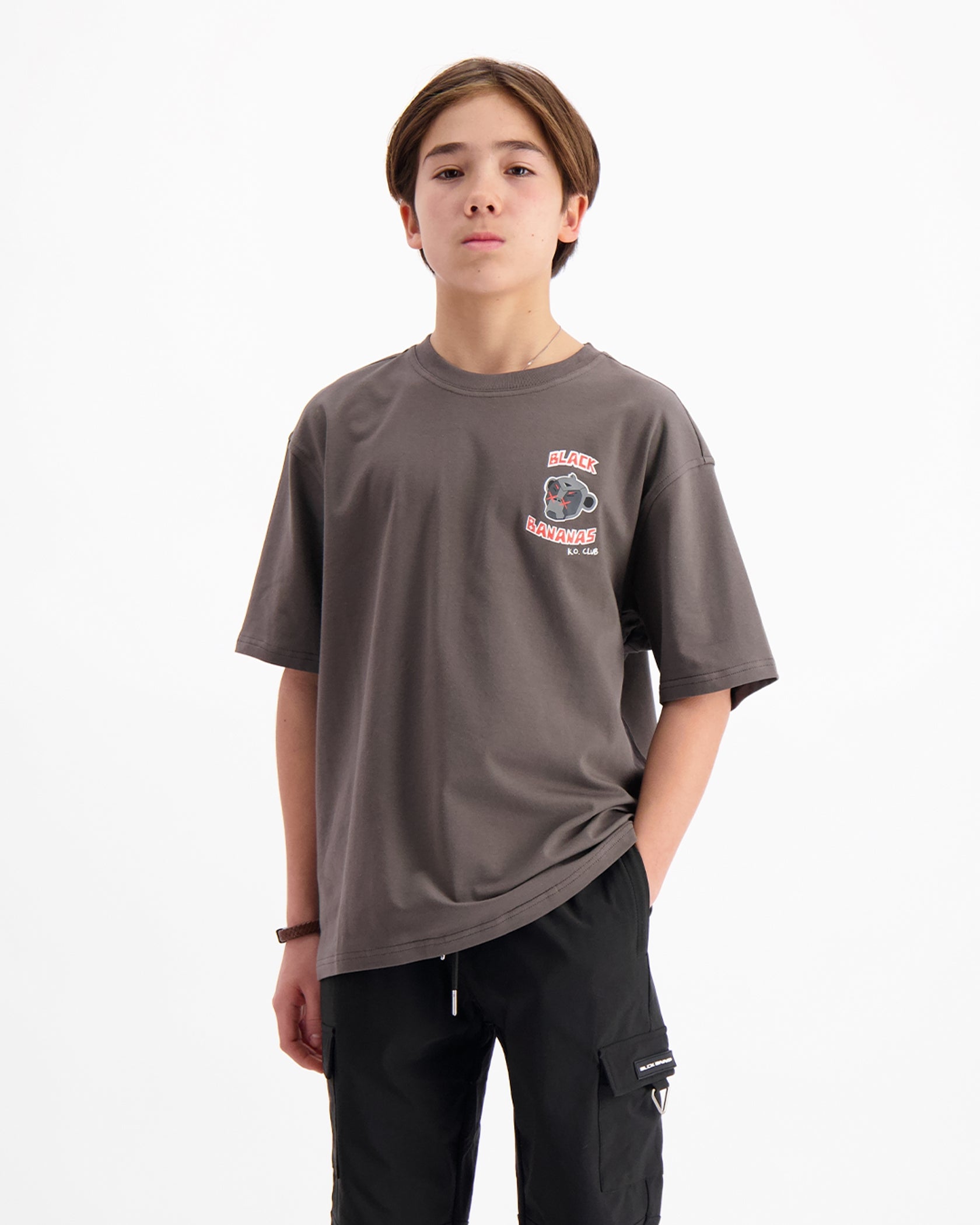 CAMISETA KIDS KO CLUB | Charcoal