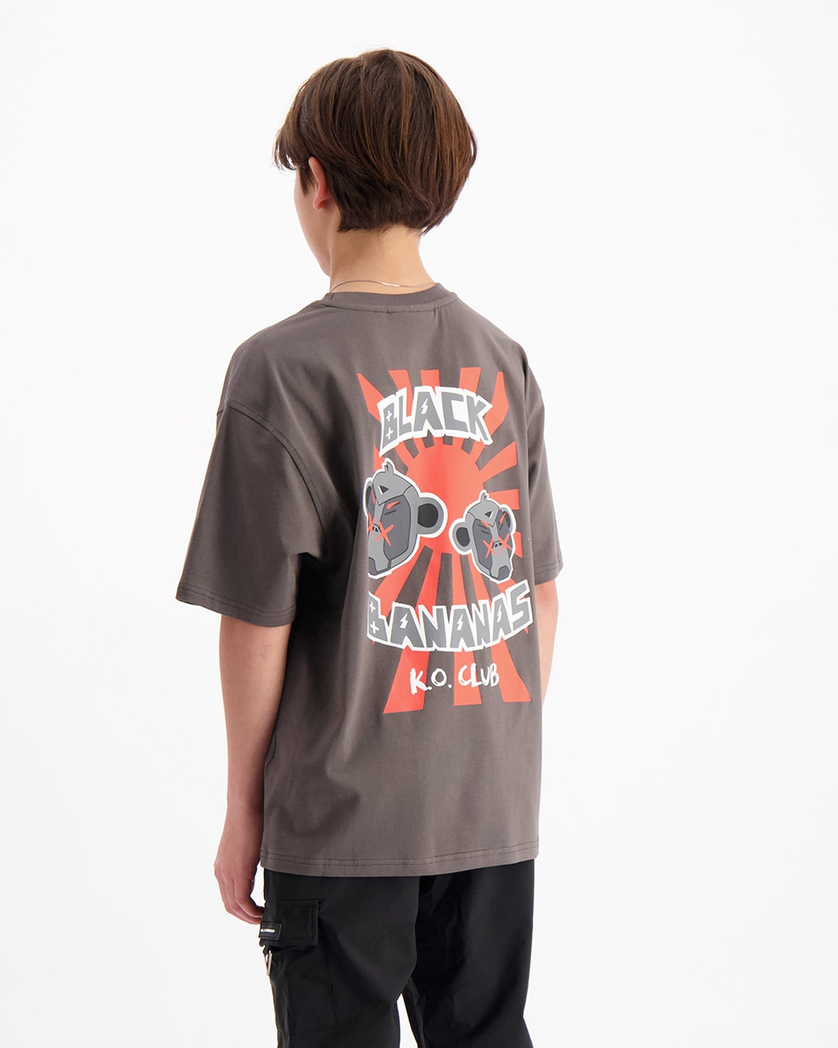 CAMISETA KIDS KO CLUB | Charcoal