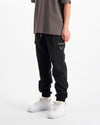 PANTALÓN CARGO KIDS PLATE | Negro