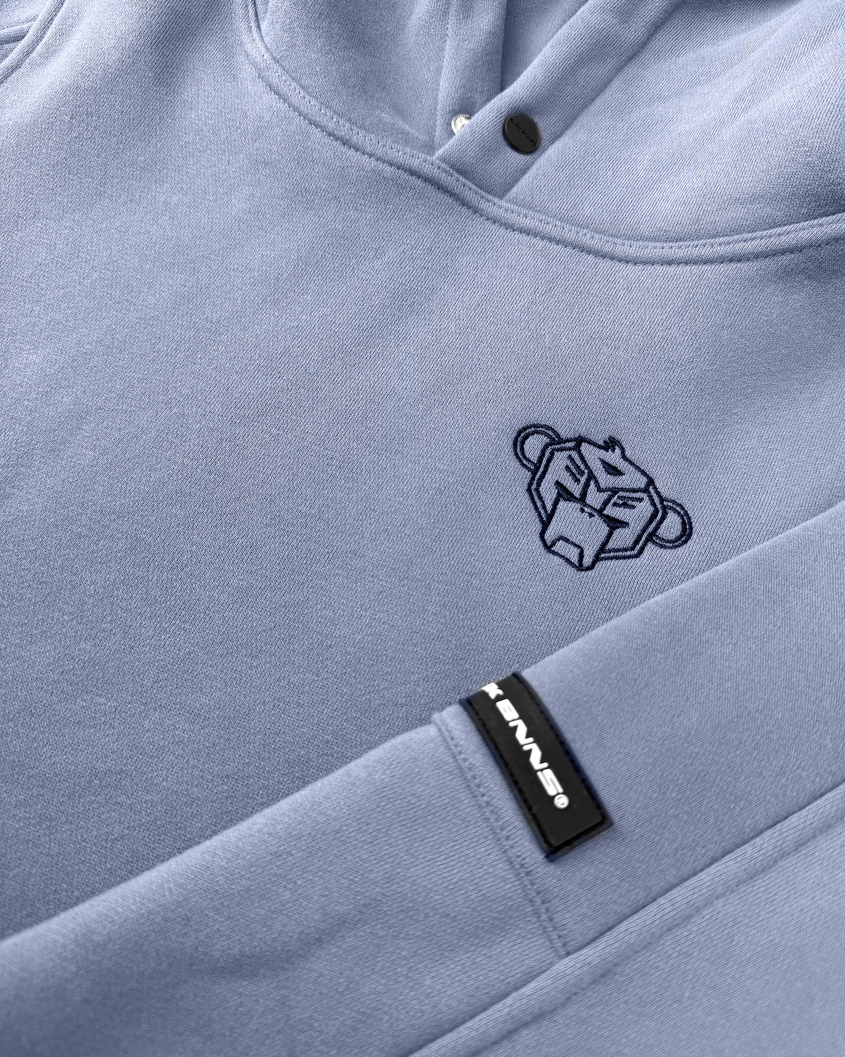 SUDADERA KIDS PLATE | Azul