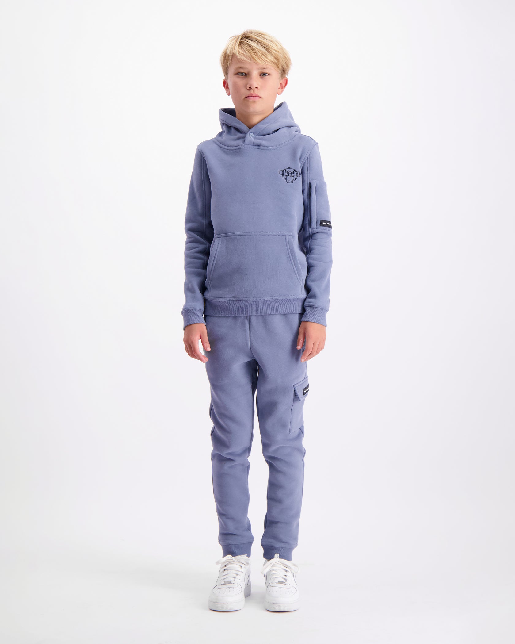 JUEGO DE SUDADERAS PLATE NIÑOS | Azul