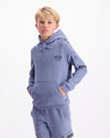 SUDADERA KIDS PLATE | Azul