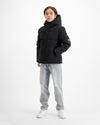CHAQUETA DE PLATE PARA NIÑOS | NEGRA