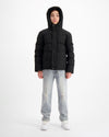 CHAQUETA DE PLATE PARA NIÑOS | NEGRA