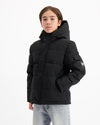 CHAQUETA PLATE NIÑOS | Negra
