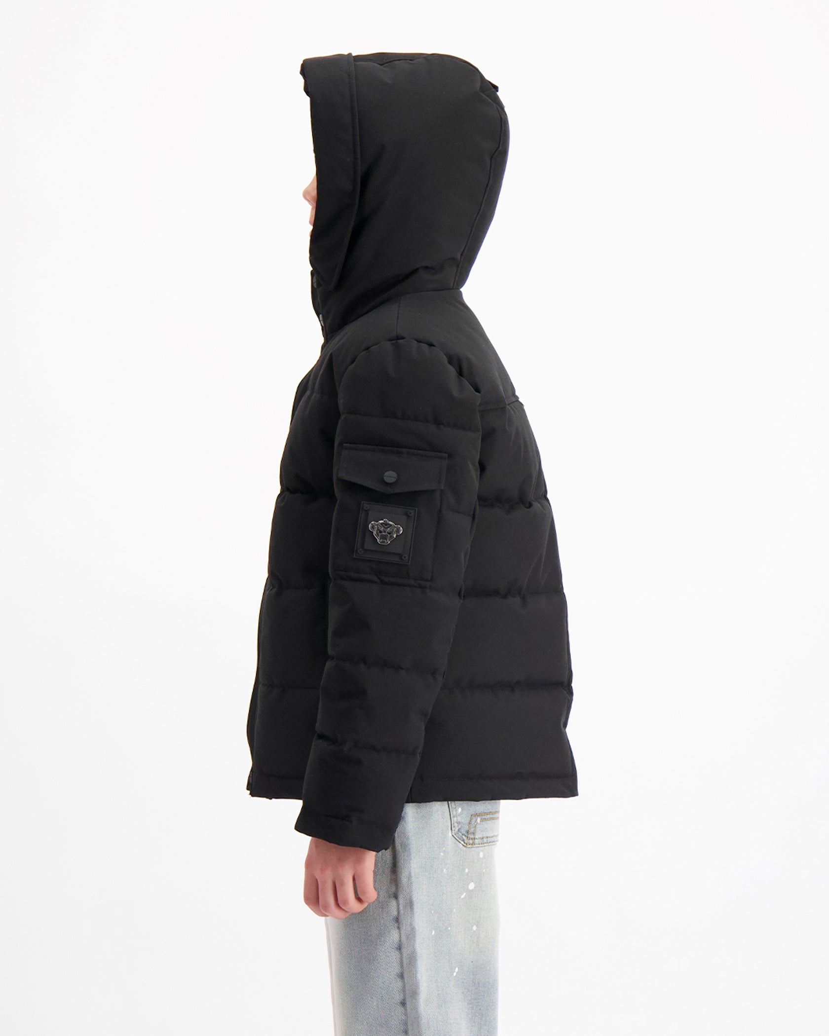 CHAQUETA PLATE NIÑOS | Negra