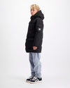 CHAQUETA KIDS PLATE PARKA | Negro