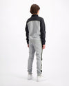 KIDS RACE TRACKSUIT | gris