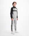 KIDS RACE TRACKSUIT | gris