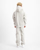 KIDS RIPPED MONOGRAM HOODIE | gris
