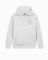 KIDS RIPPED MONOGRAM HOODIE | gris