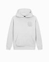 KIDS RIPPED MONOGRAM HOODIE | gris