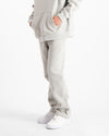 PANTALÓN MONOGRAM RIPPED KIDS | gris