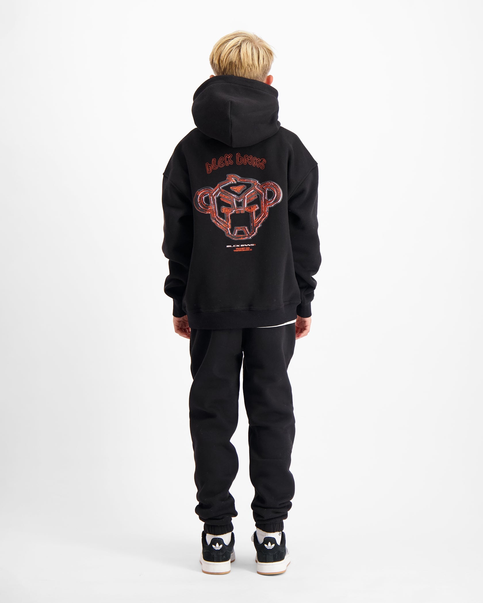 KIDS SKETCH SWEATSUIT | Negro