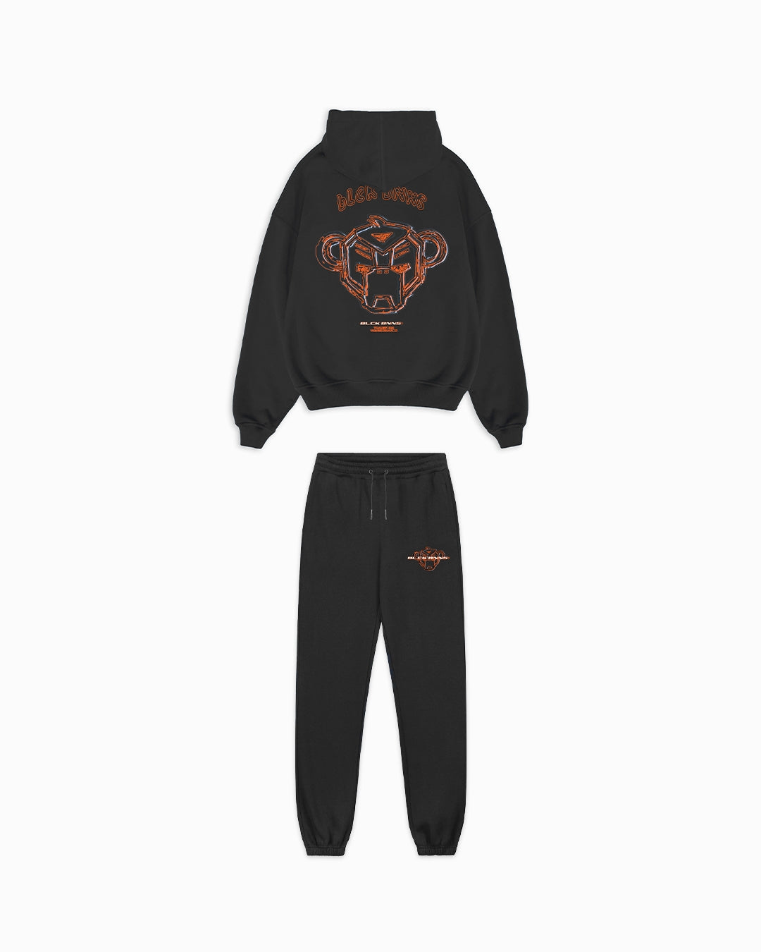 KIDS SKETCH SWEATSUIT | Negro