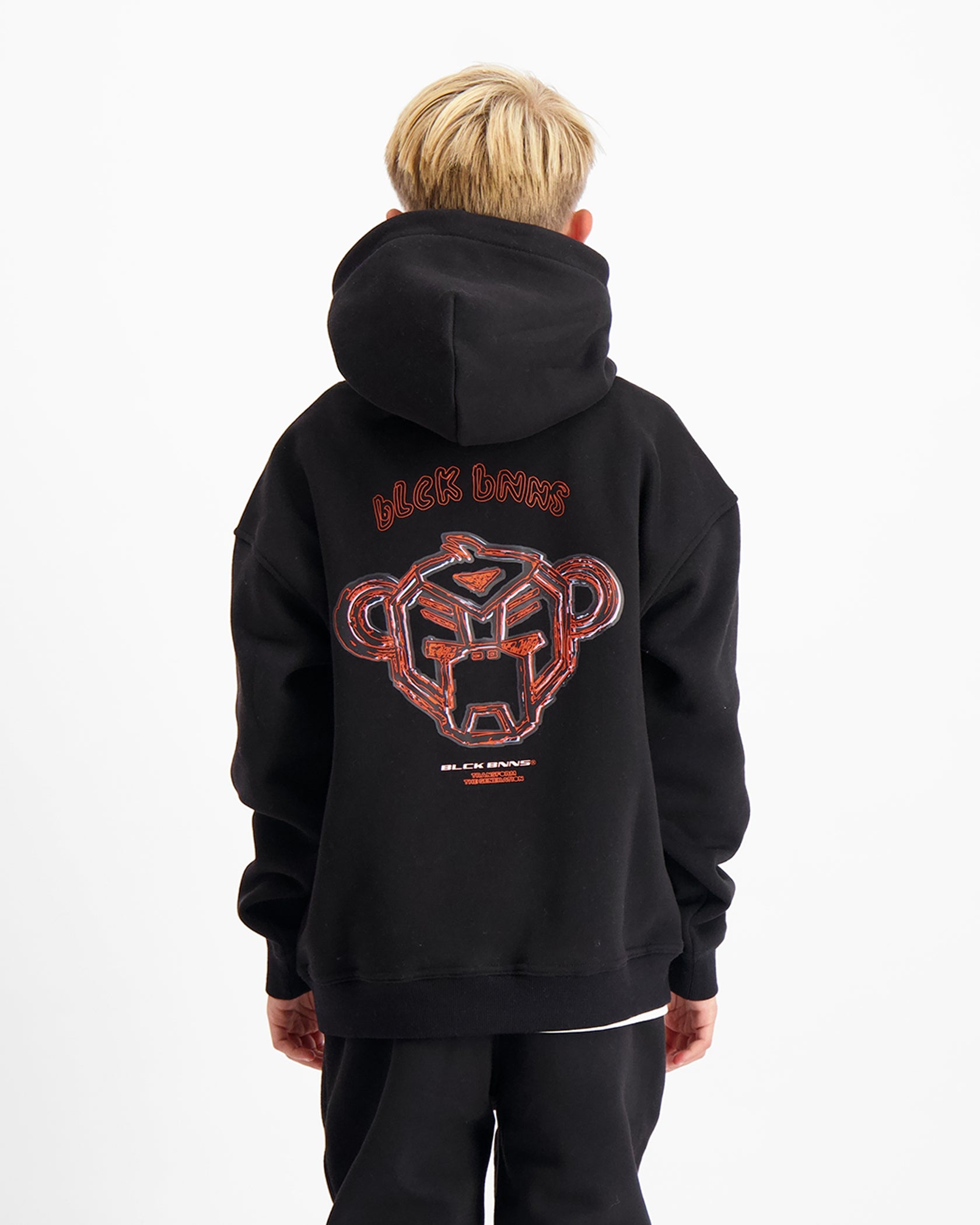 KIDS SKETCH SWEATSUIT | Negro