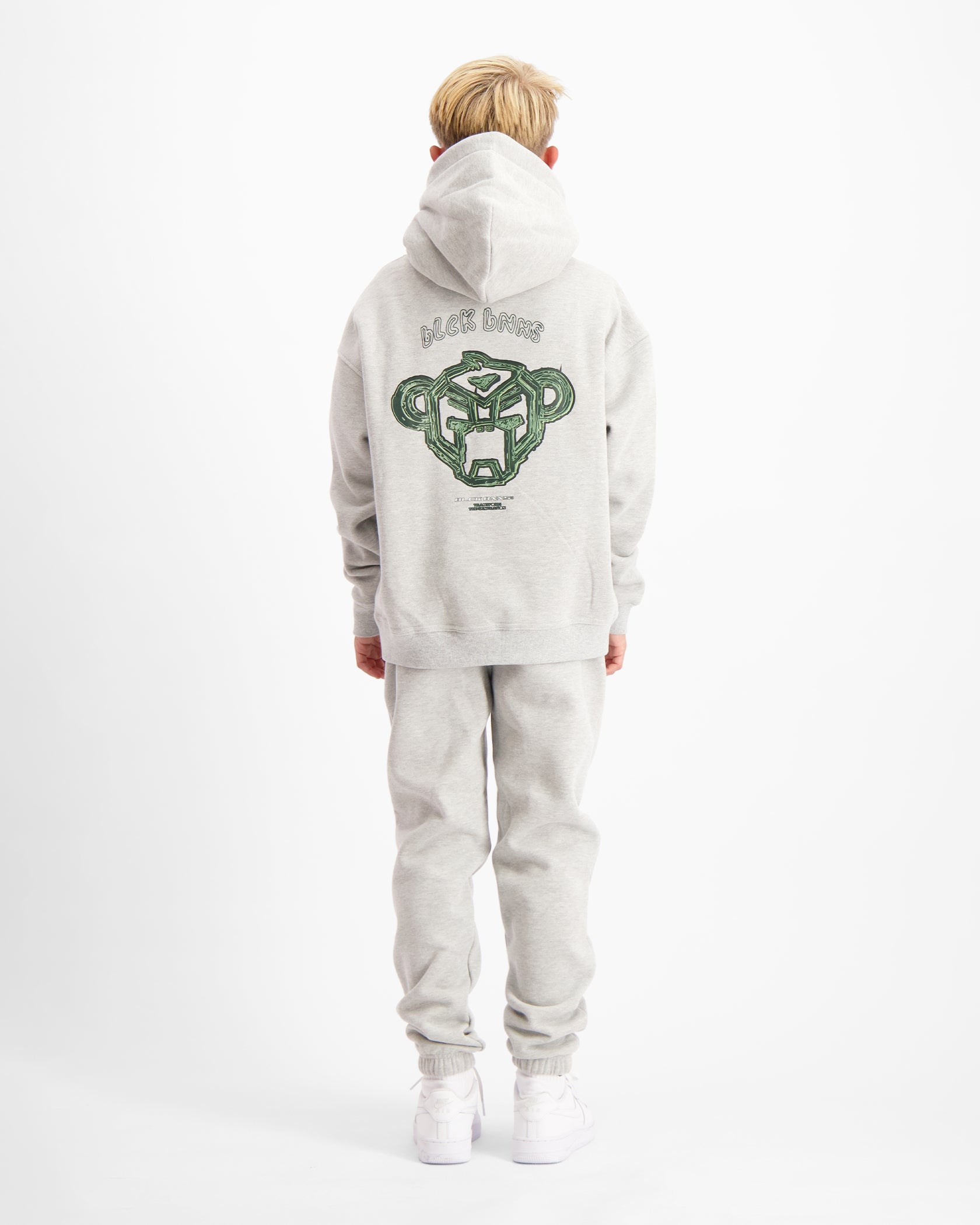 KIDS SKETCH SWEATSUIT | Melange gris