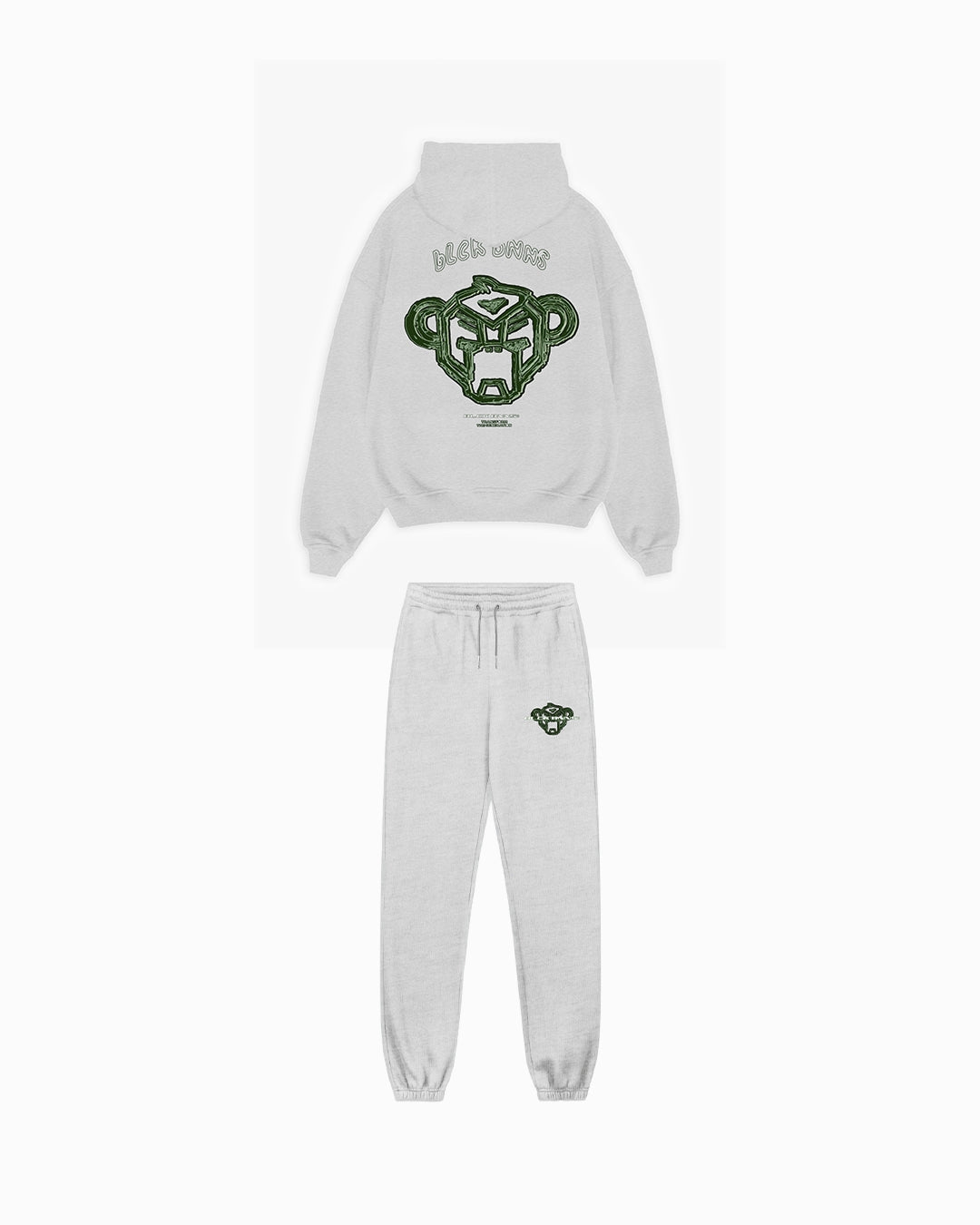 KIDS SKETCH SWEATSUIT | Melange gris
